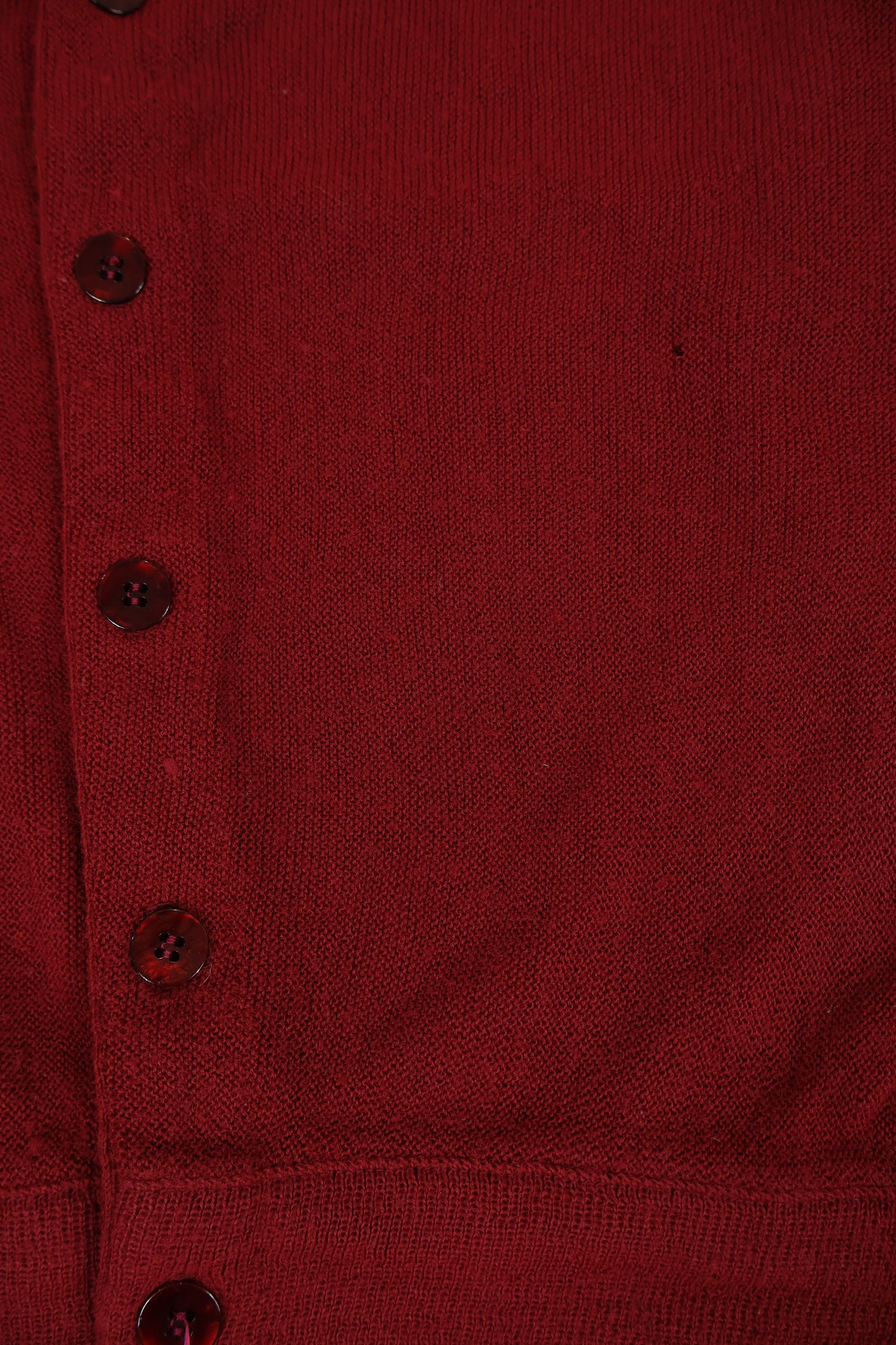 Vintage Red Cardigan Sweater