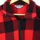 Vintage Red Fleece Full Zip Jacket