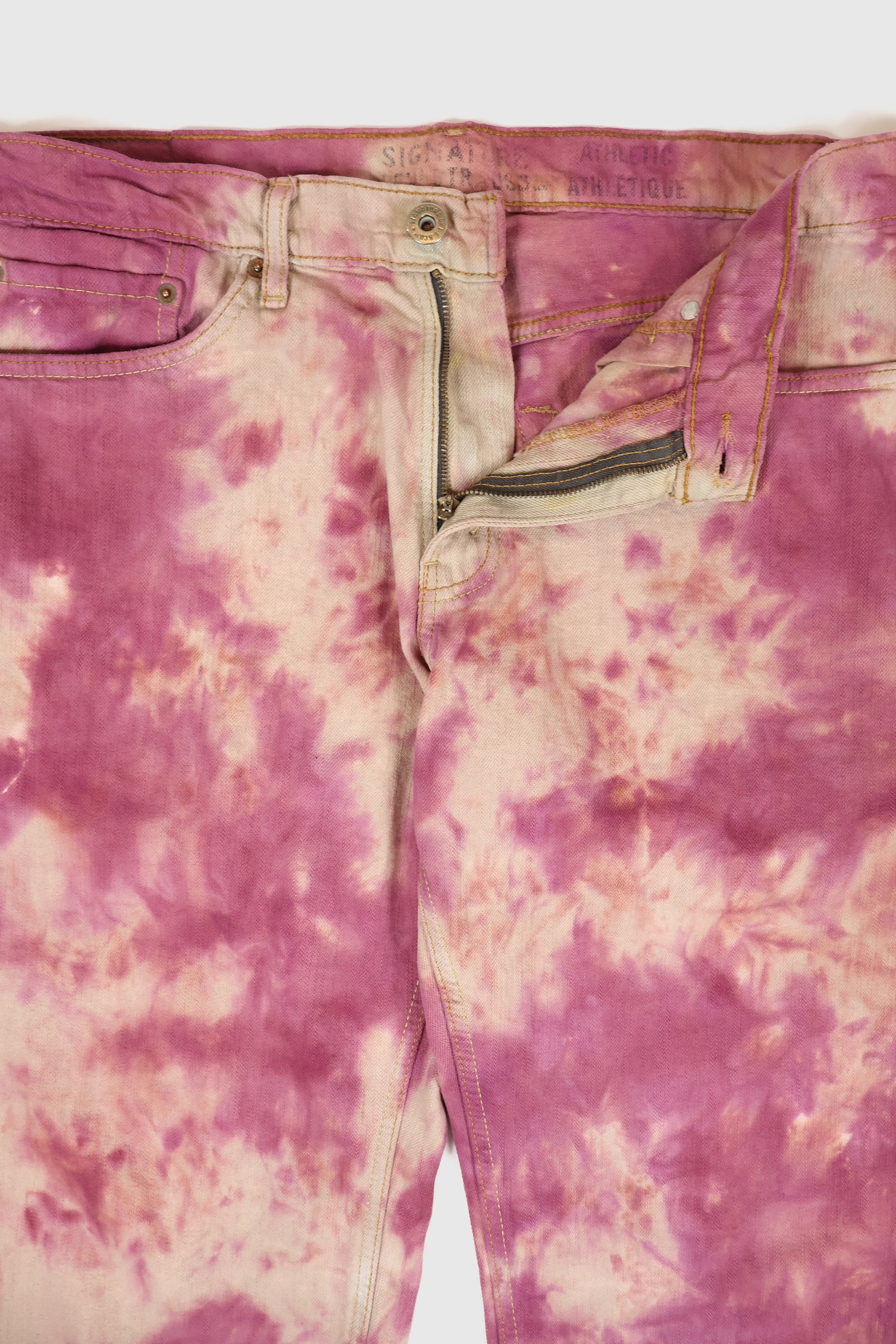 Vintage Dyed Straight Relaxed Fit Jeans Image 3