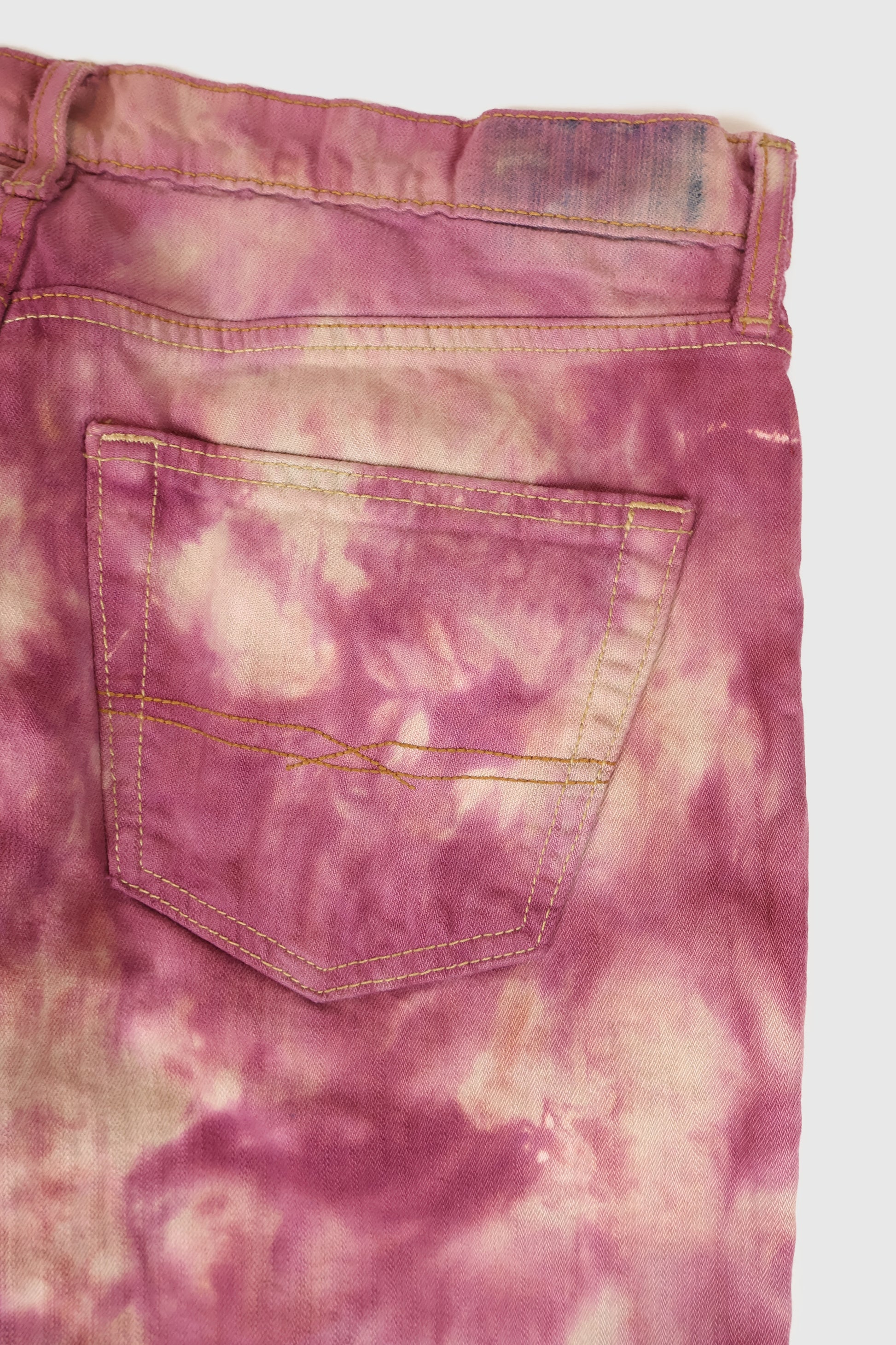Vintage Dyed Straight Relaxed Fit Jeans Image 4