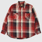 Vintage Heavyweight Plaid Button-Down Shirt