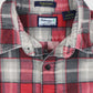 Vintage Lightweight Plaid Button-Down Shirt Image 2
