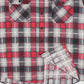 Vintage Lightweight Plaid Button-Down Shirt Image 3