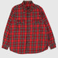 Vintage Plaid Button-Down Shirt Image 0
