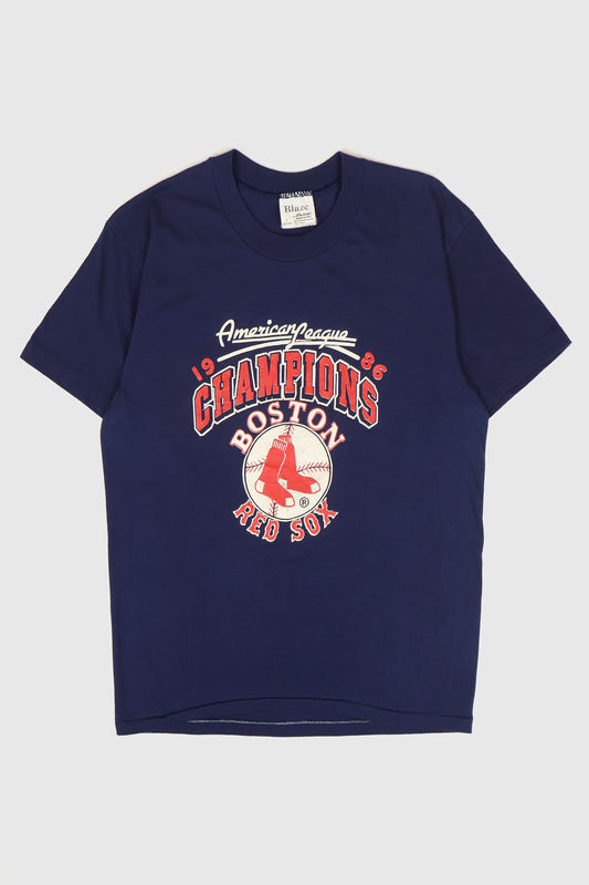 Vintage Boston Red Sox 1986 American League Champions Tee Image 0