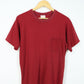 Vintage Solid Red Tee