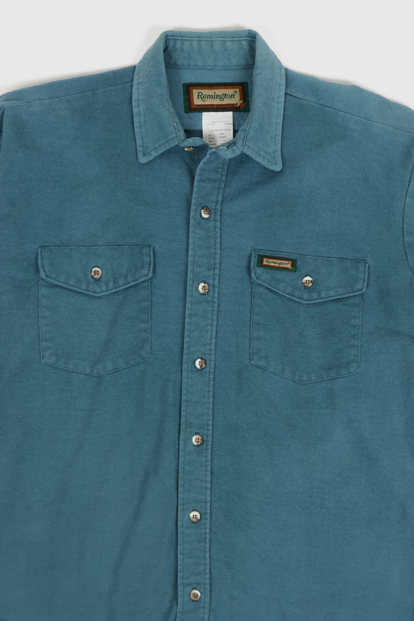 Vintage Remington Flannel Button-Down Shirt