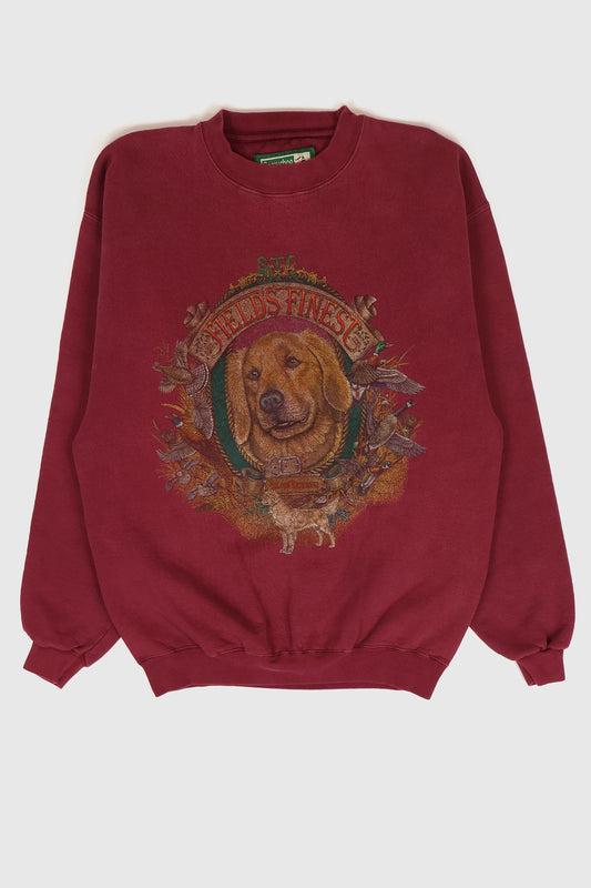 Vintage Golden Retreiver Crewneck Image 0