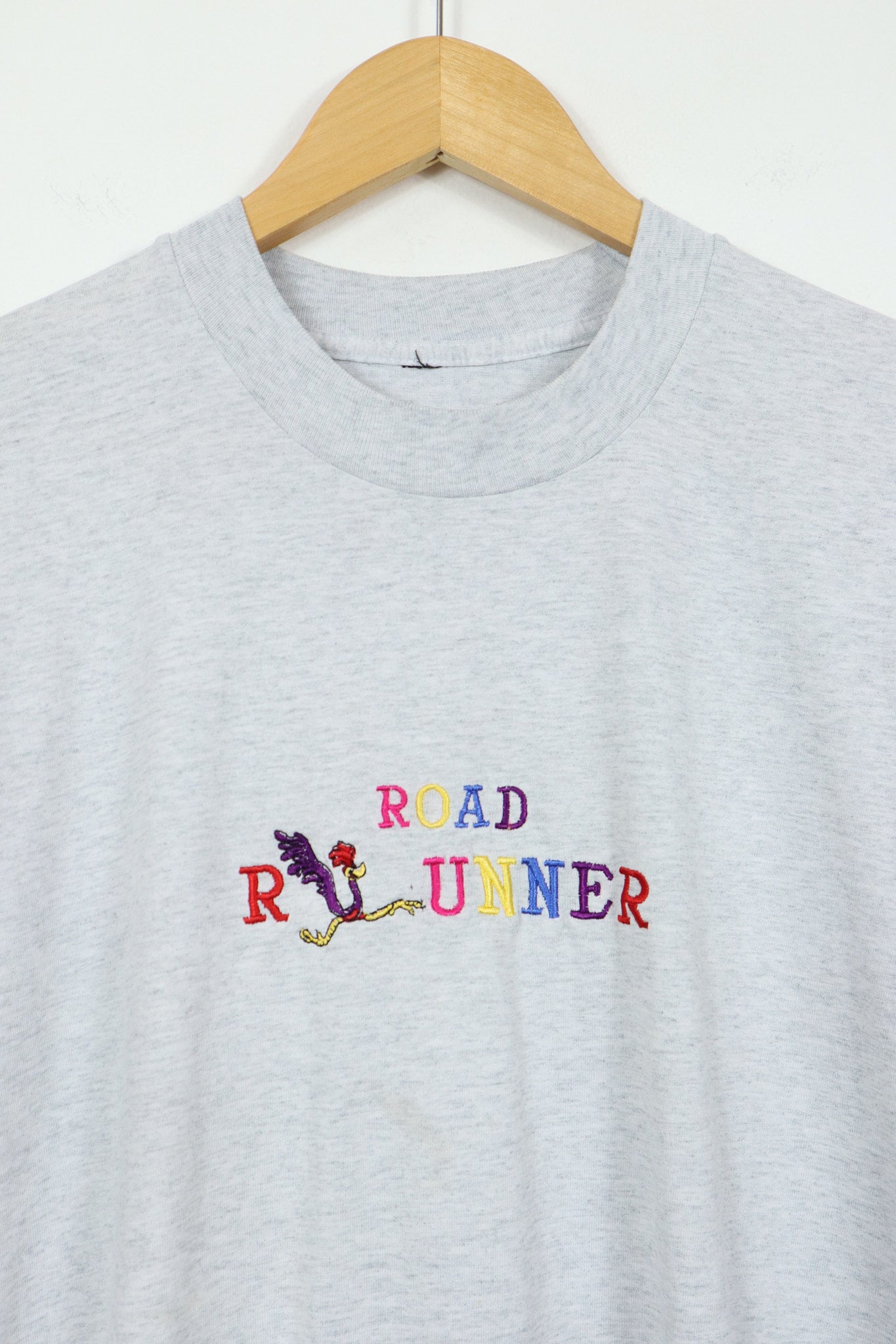 Vintage Embroidered Road Runner Tee