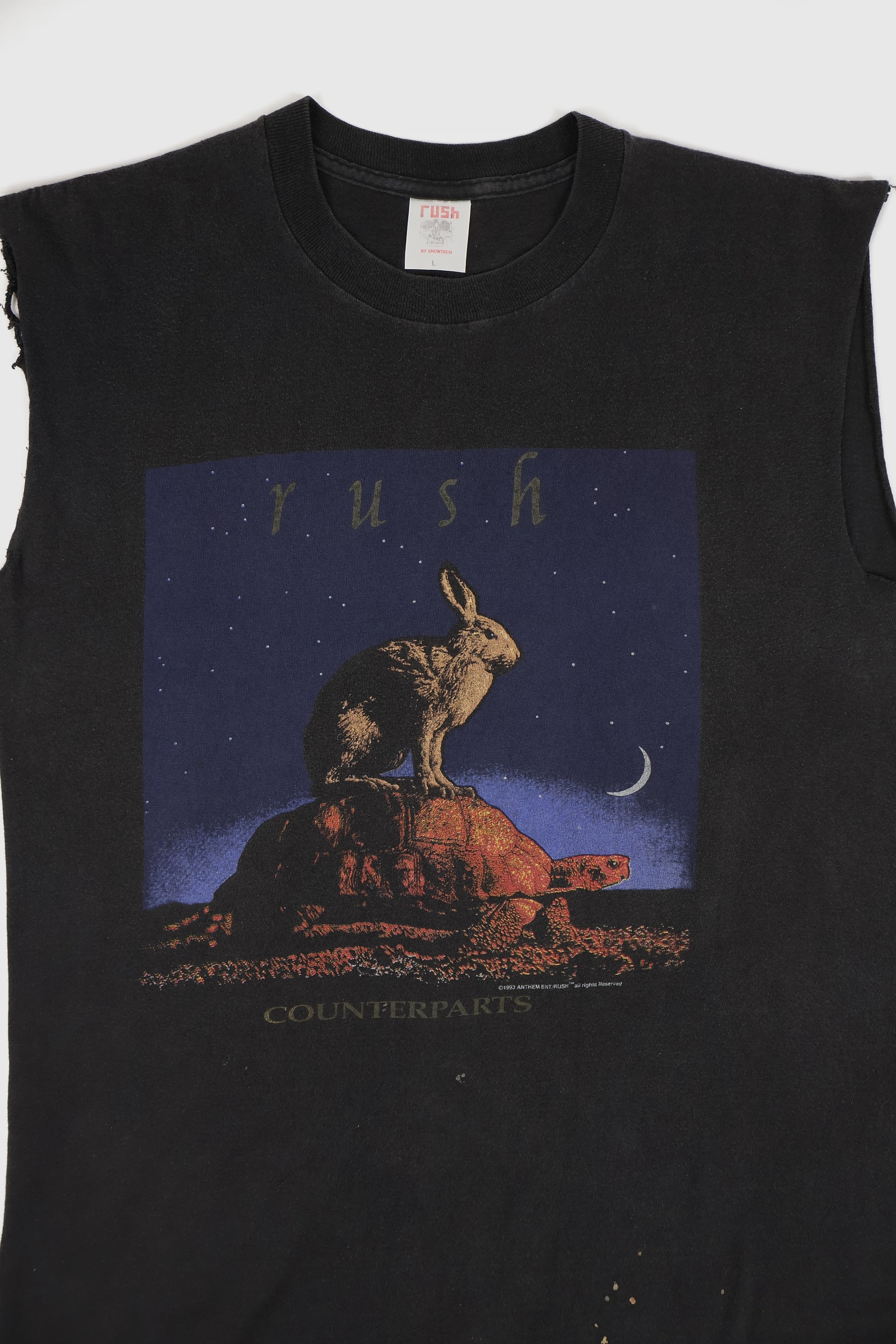 Vintage 1993 Rush Counterparts Sleeveless Tee Image 2