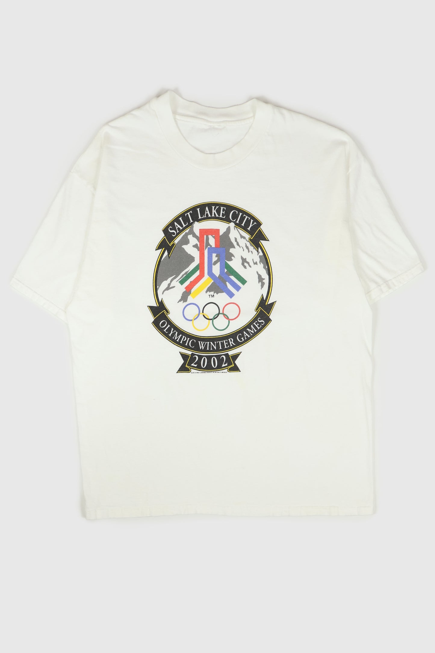 Vintage Salt Lake City 2002 Olympic Winter Games Tee Image 0