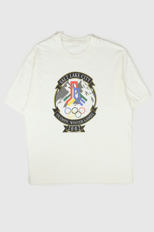 Vintage Salt Lake City 2002 Olympic Winter Games Tee Image 0