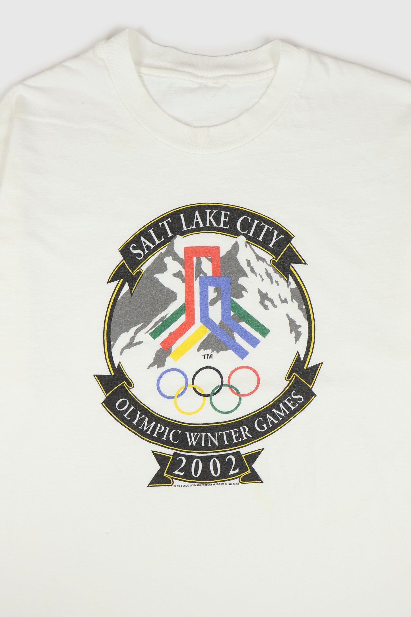Vintage Salt Lake City 2002 Olympic Winter Games Tee Image 1