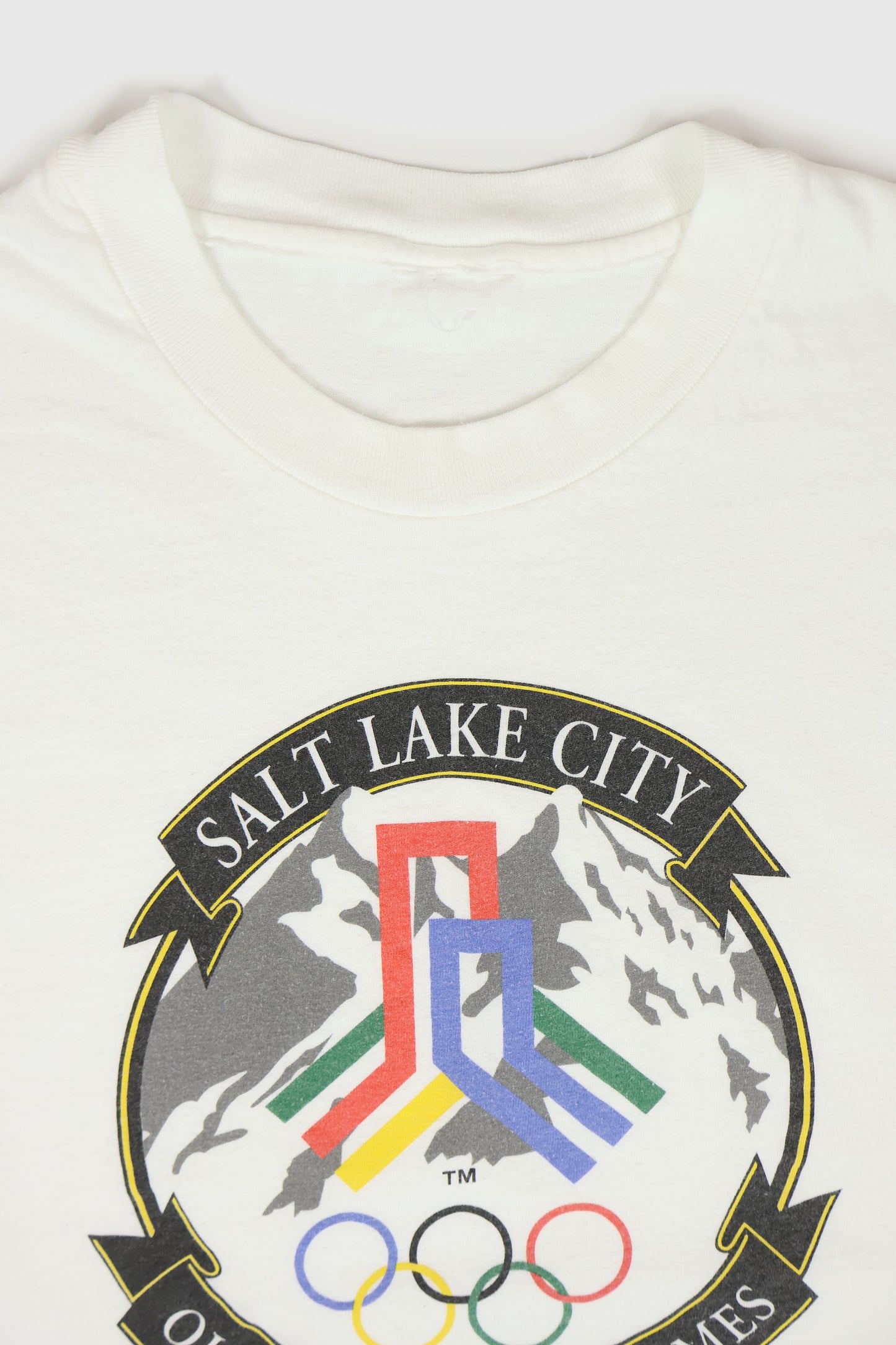 Vintage Salt Lake City 2002 Olympic Winter Games Tee Image 2