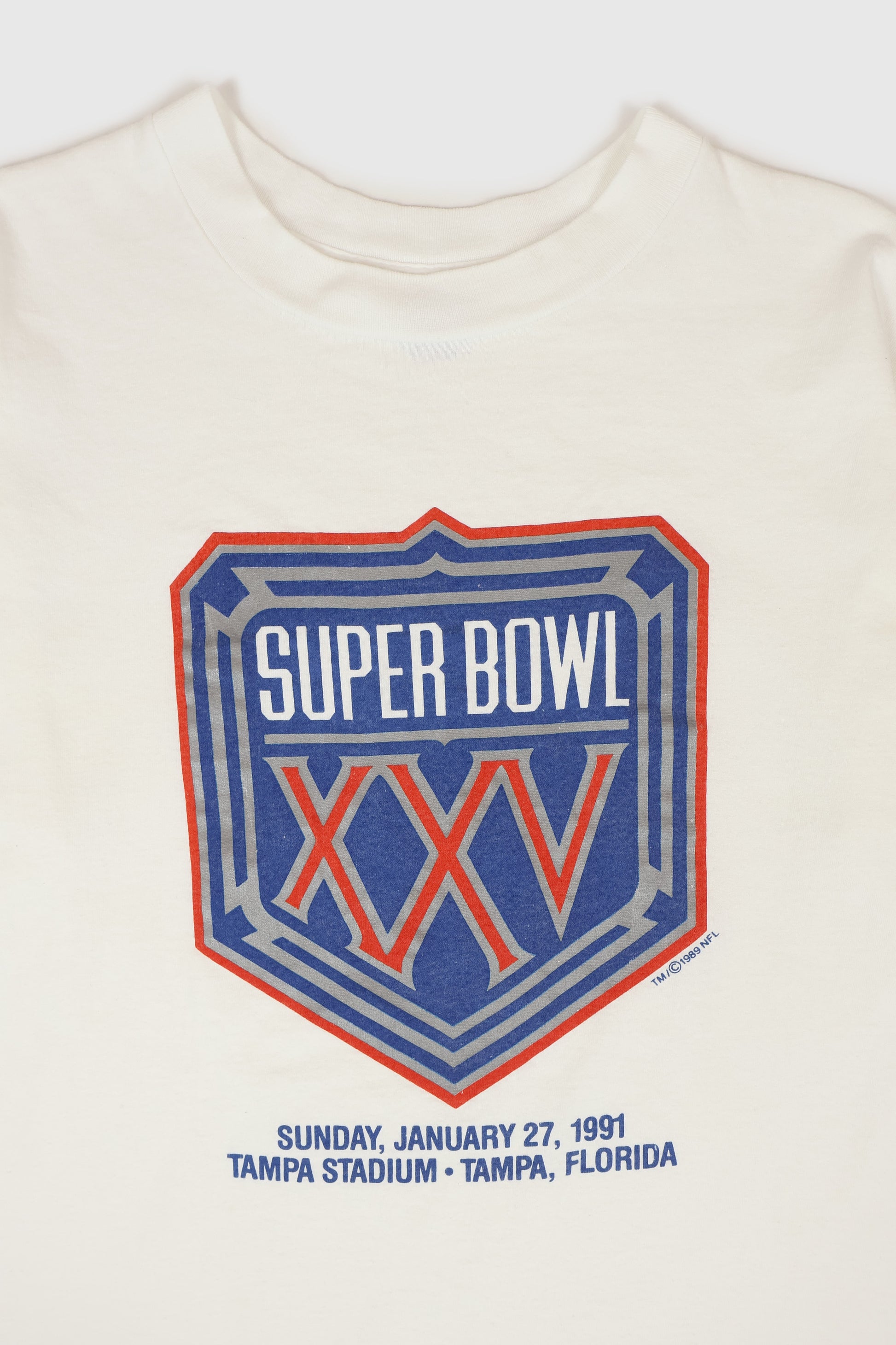 Vintage Super Bowl XXV Tee Image 1