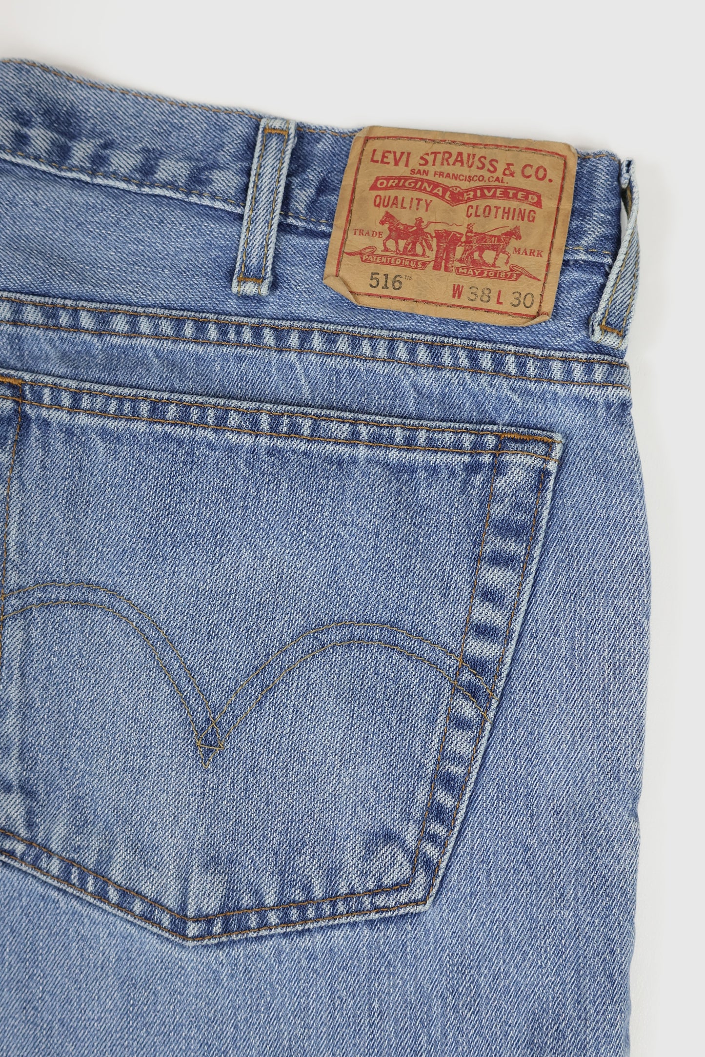 Vintage Levi's 516 Denim Short  Image 2