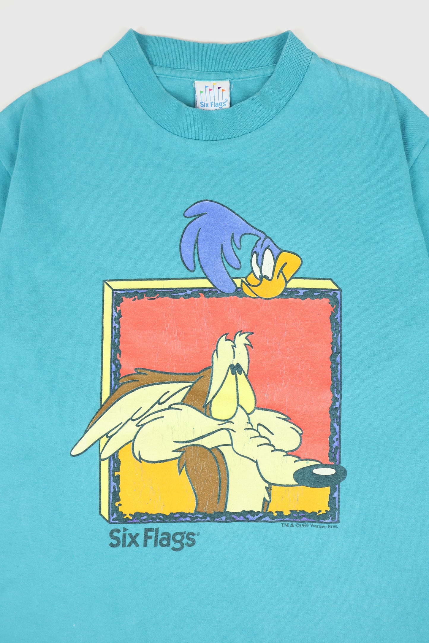 Vintage Six Flags Tee Image 1