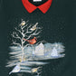 Vintage Bird Snowscape Crewneck Image 1