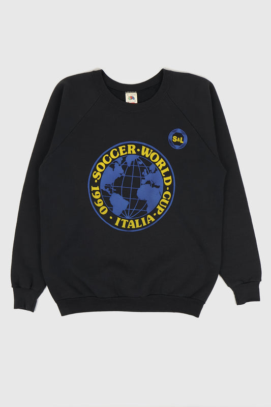 Vintage 1990 Italy World Cup Soccer Crewneck Image 0