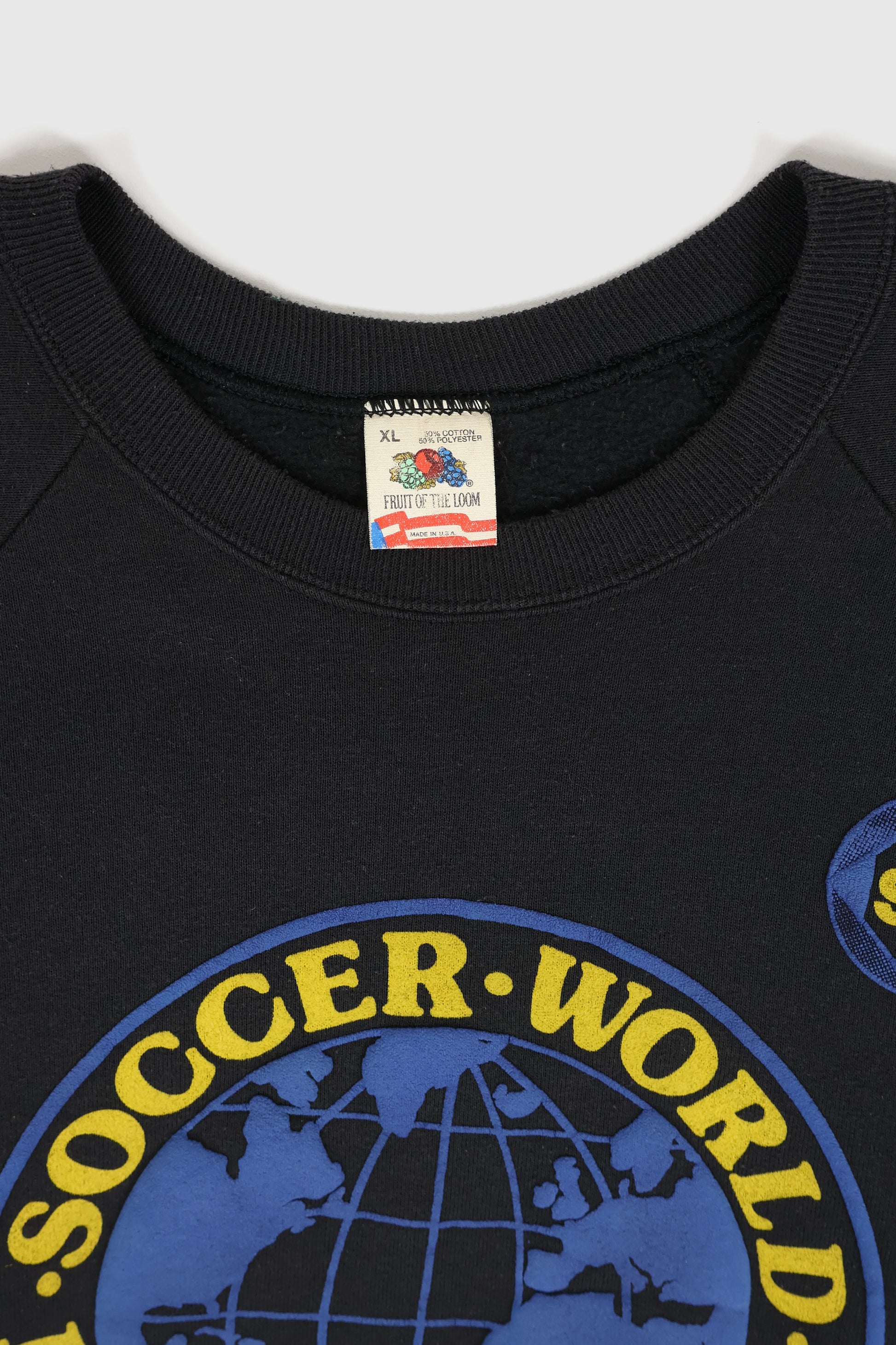 Vintage 1990 Italy World Cup Soccer Crewneck Image 3