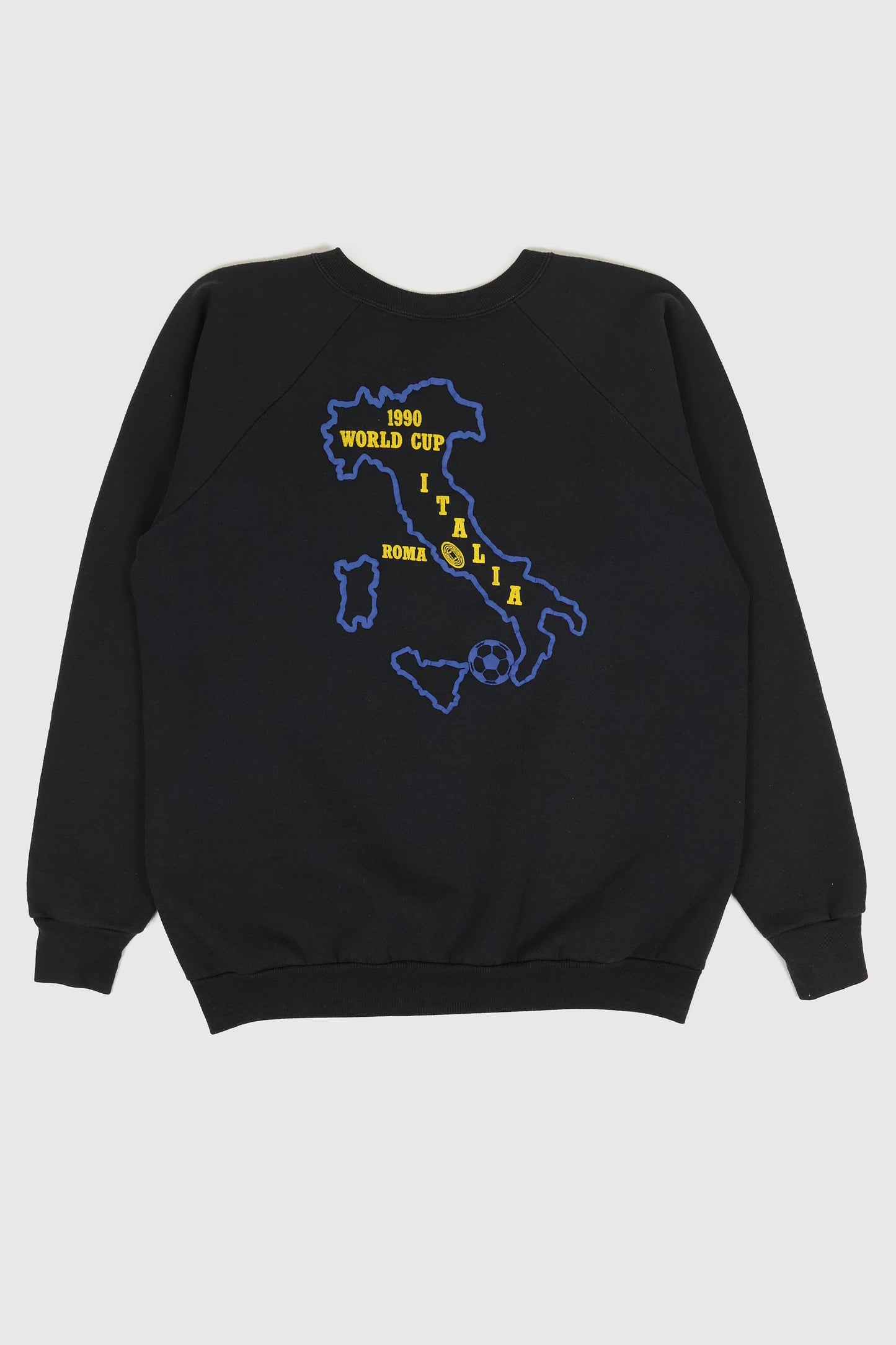 Vintage 1990 Italy World Cup Soccer Crewneck Image 1