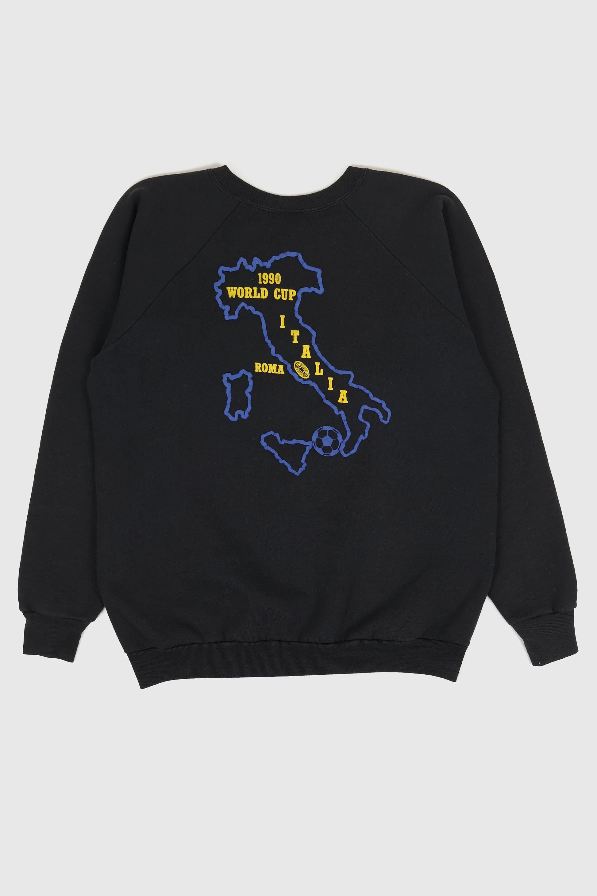 Vintage 1990 Italy World Cup Soccer Crewneck Image 1