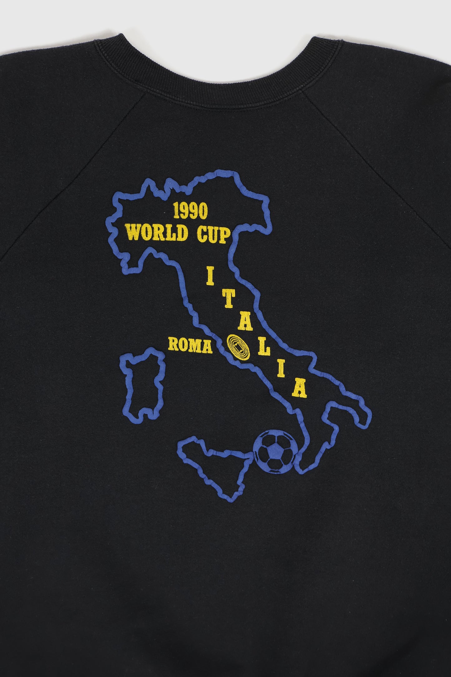 Vintage 1990 Italy World Cup Soccer Crewneck Image 4