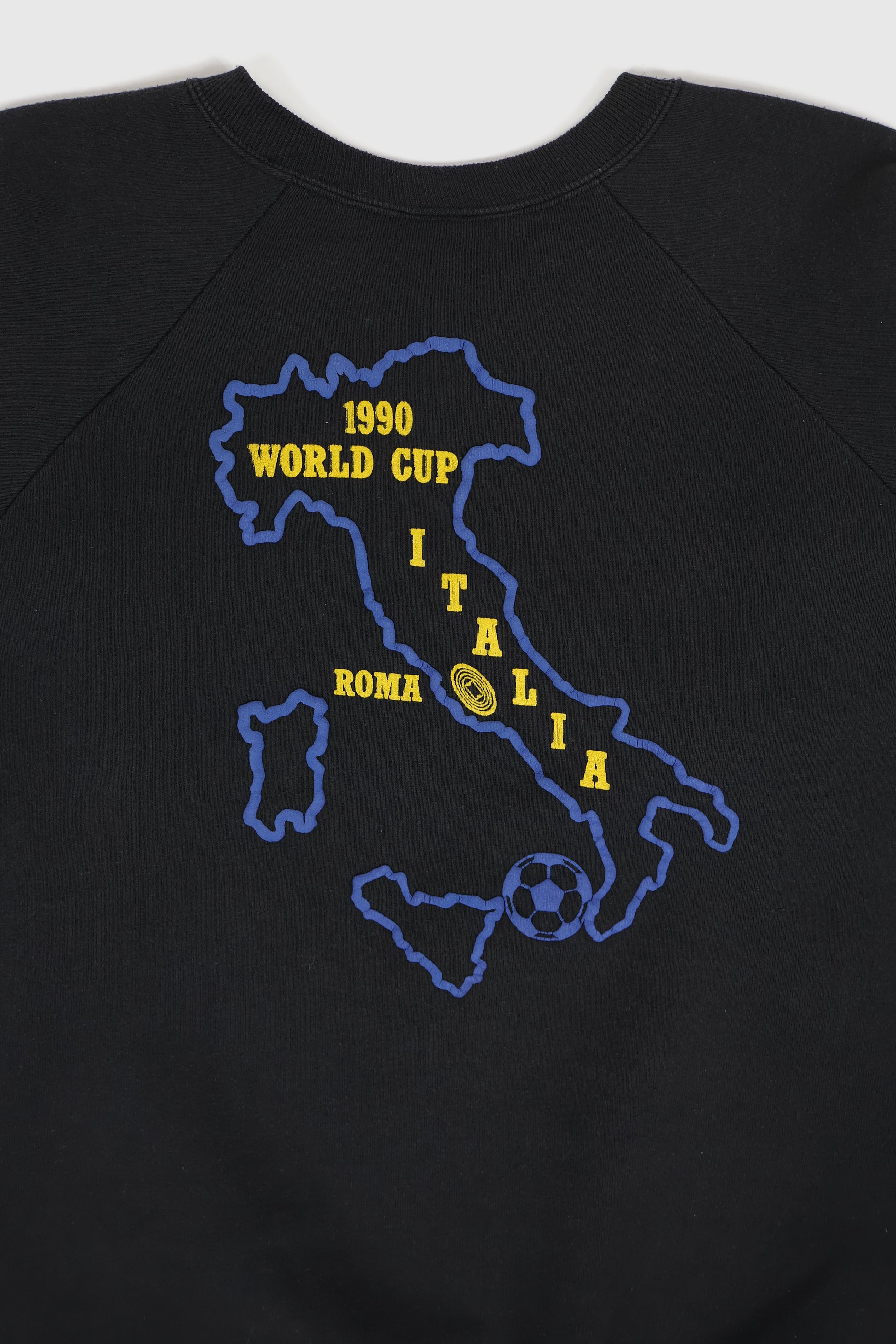 Vintage 1990 Italy World Cup Soccer Crewneck Image 4