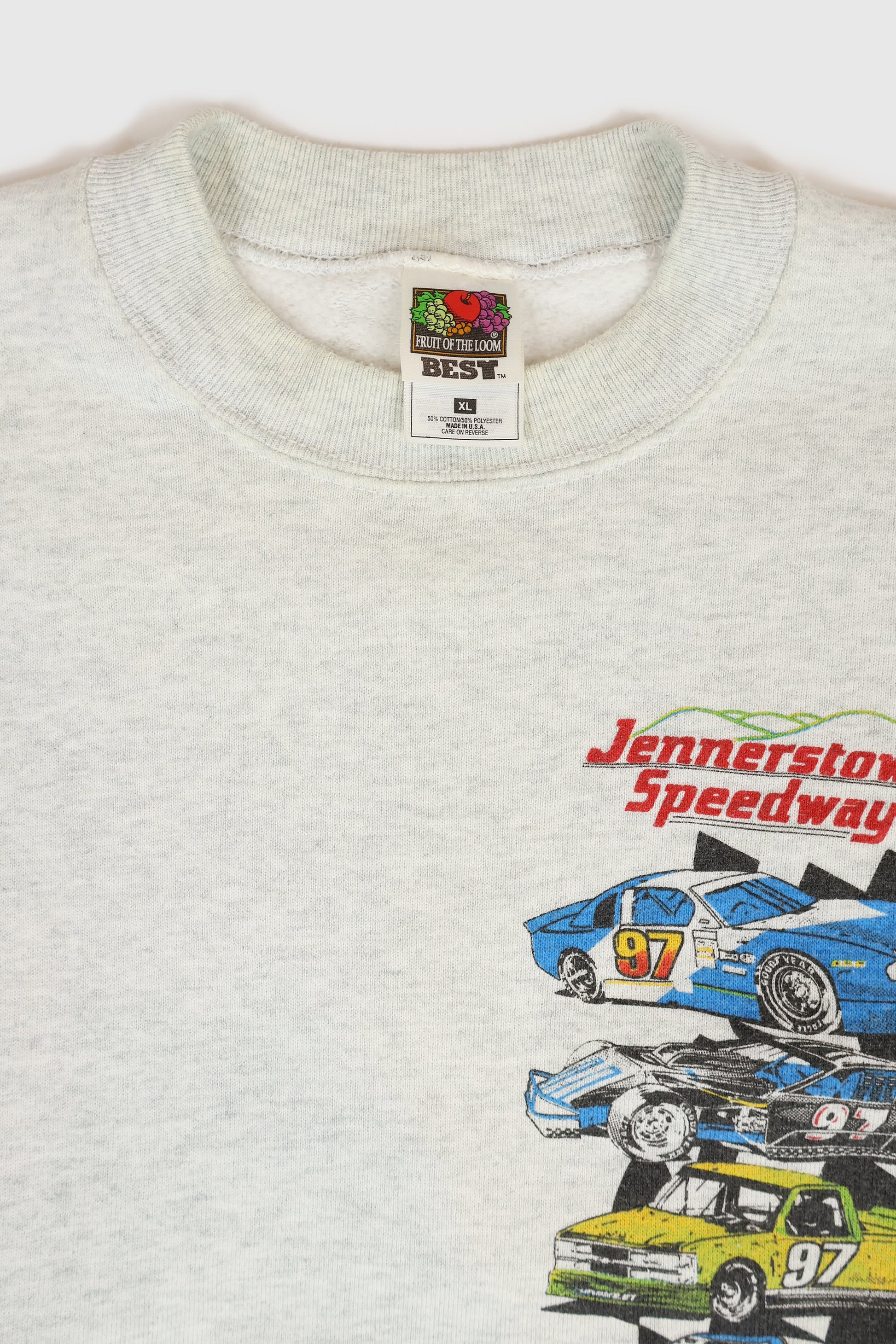 Vintage Jennerstown Speedway Crewneck Image 3