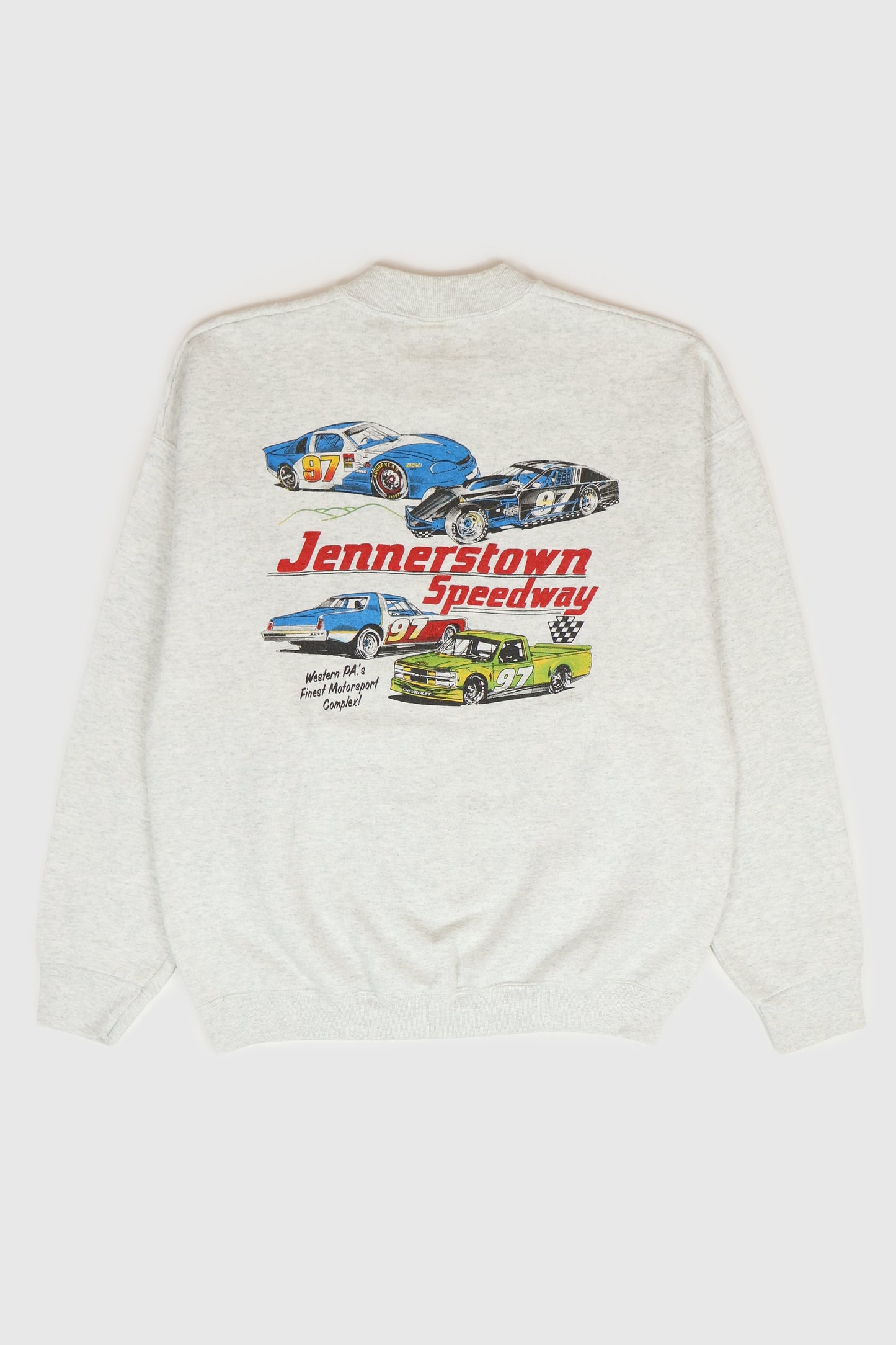Vintage Jennerstown Speedway Crewneck Image 1