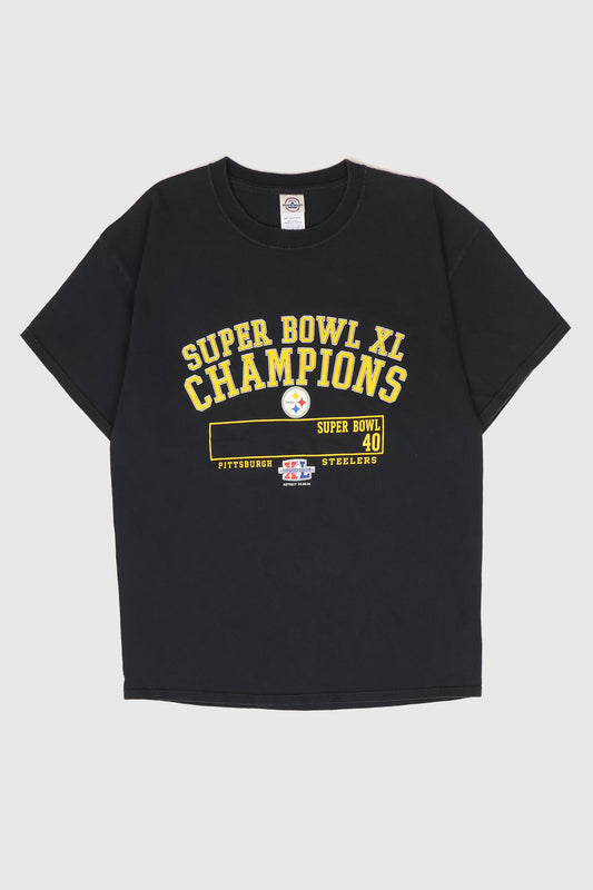 Vintage Pittsburgh Steelers Super Bowl XL Champions Tee Image 0