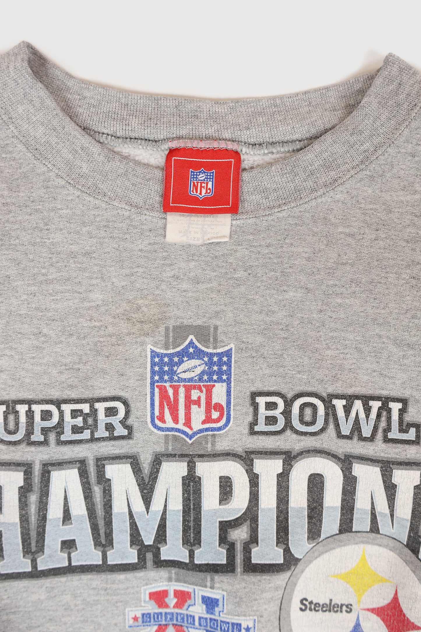Vintage Pittsburgh Steelers Super Bowl XL Crewneck Image 2