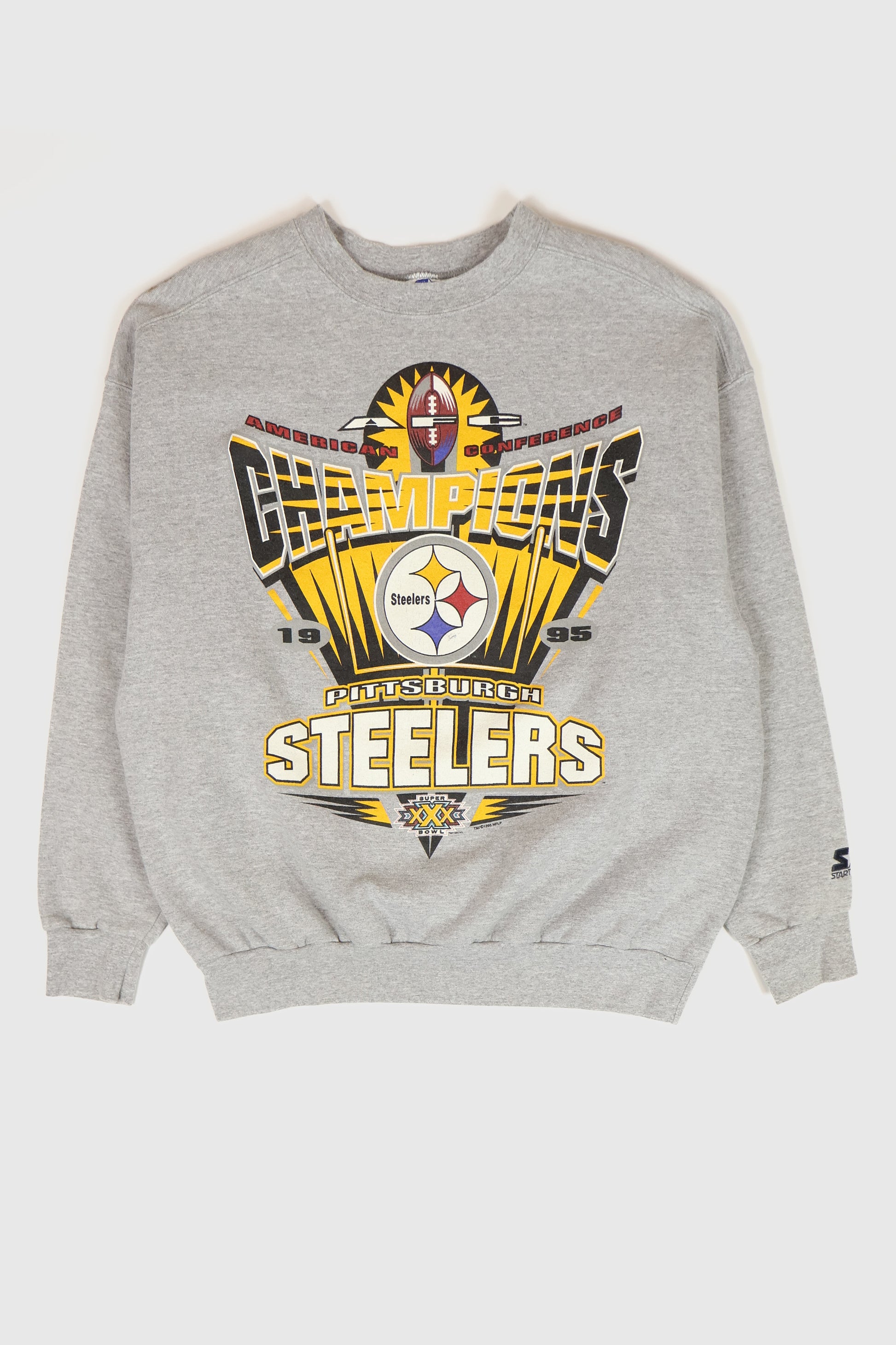 Vintage Pittsburgh Steelers Super Bowl XXX Crewneck Image 0