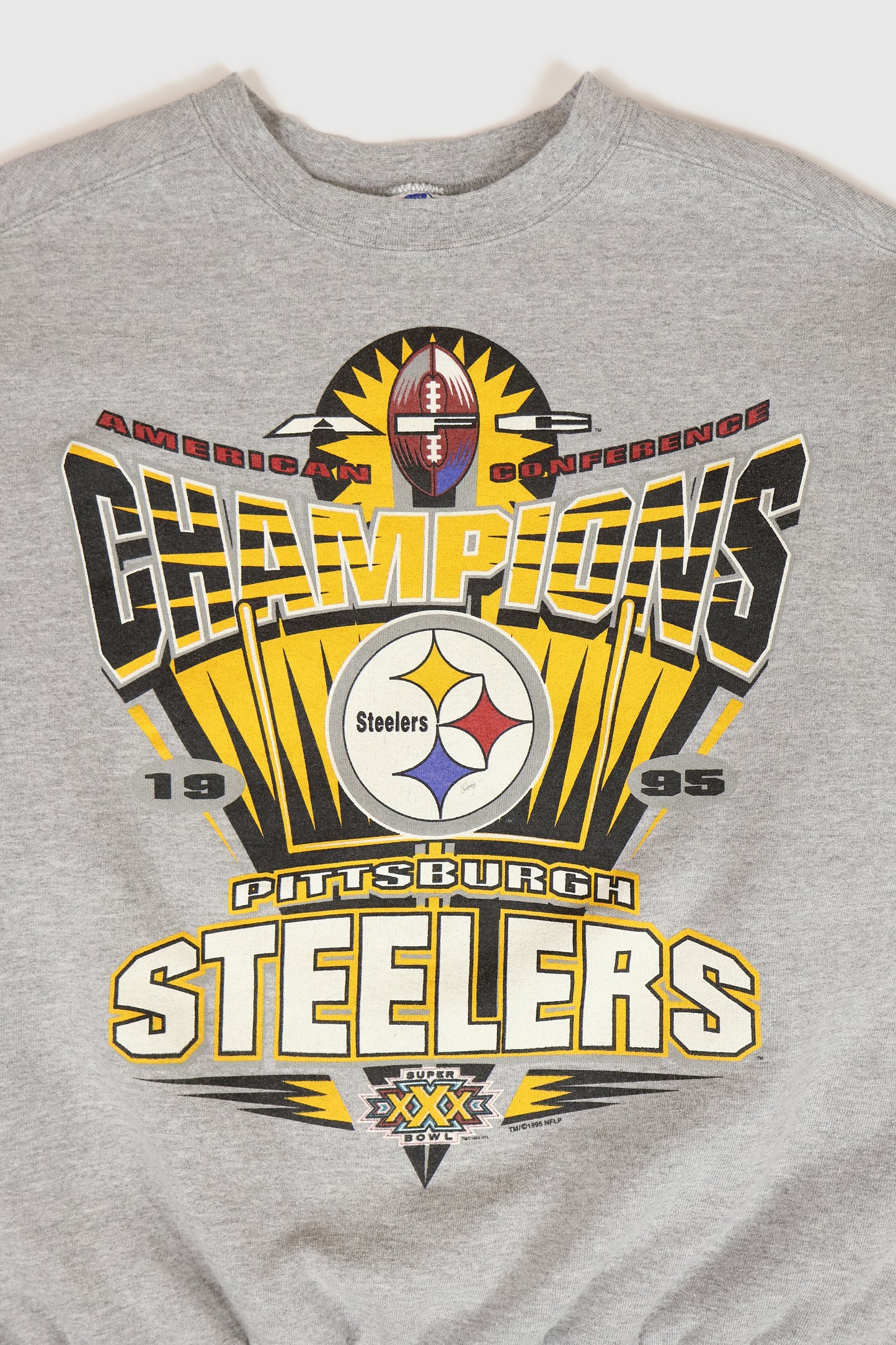 Vintage Pittsburgh Steelers Super Bowl XXX Crewneck Image 1