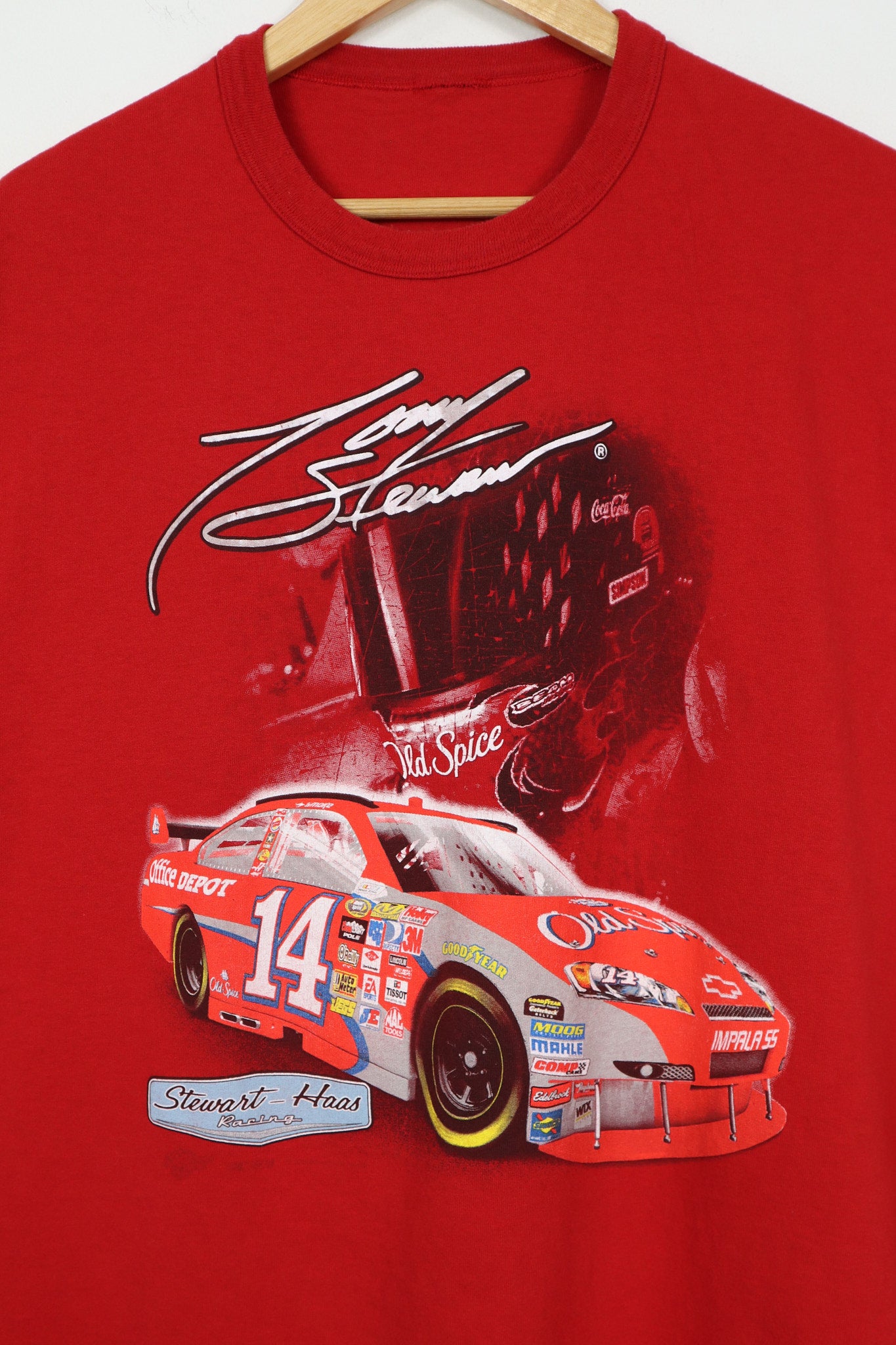 Vintage Tony Stewart NASCAR Sleeveless Tee