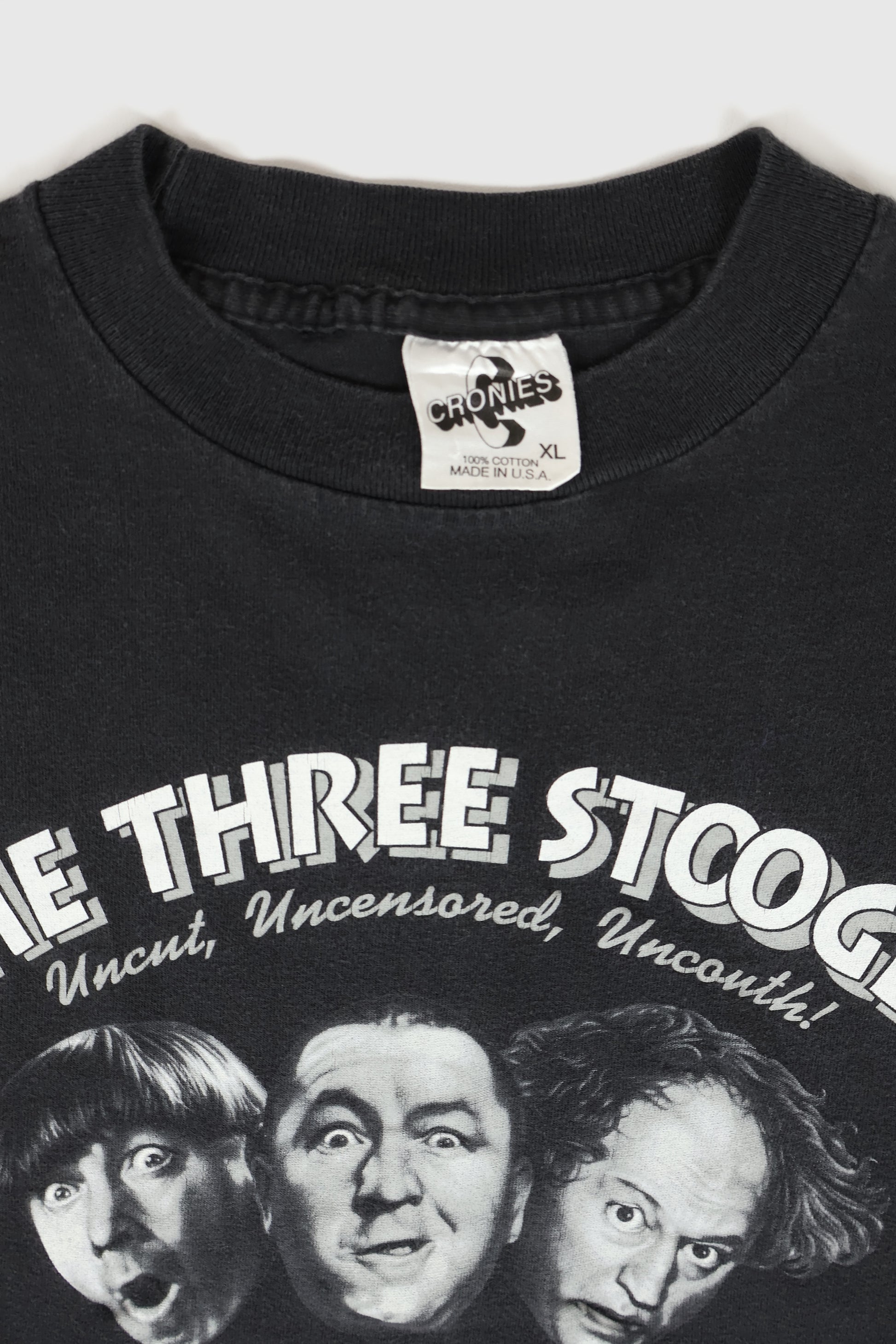 Vintage The Three Stooges Tee Image 2