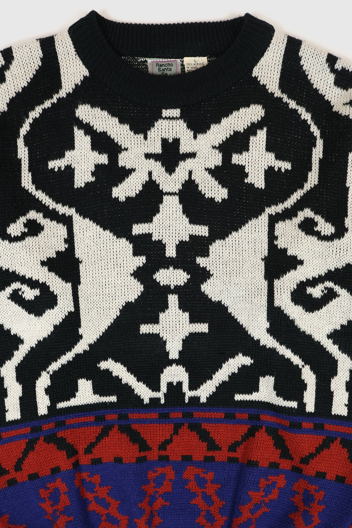 Vintage Geometric Sweater Image 2