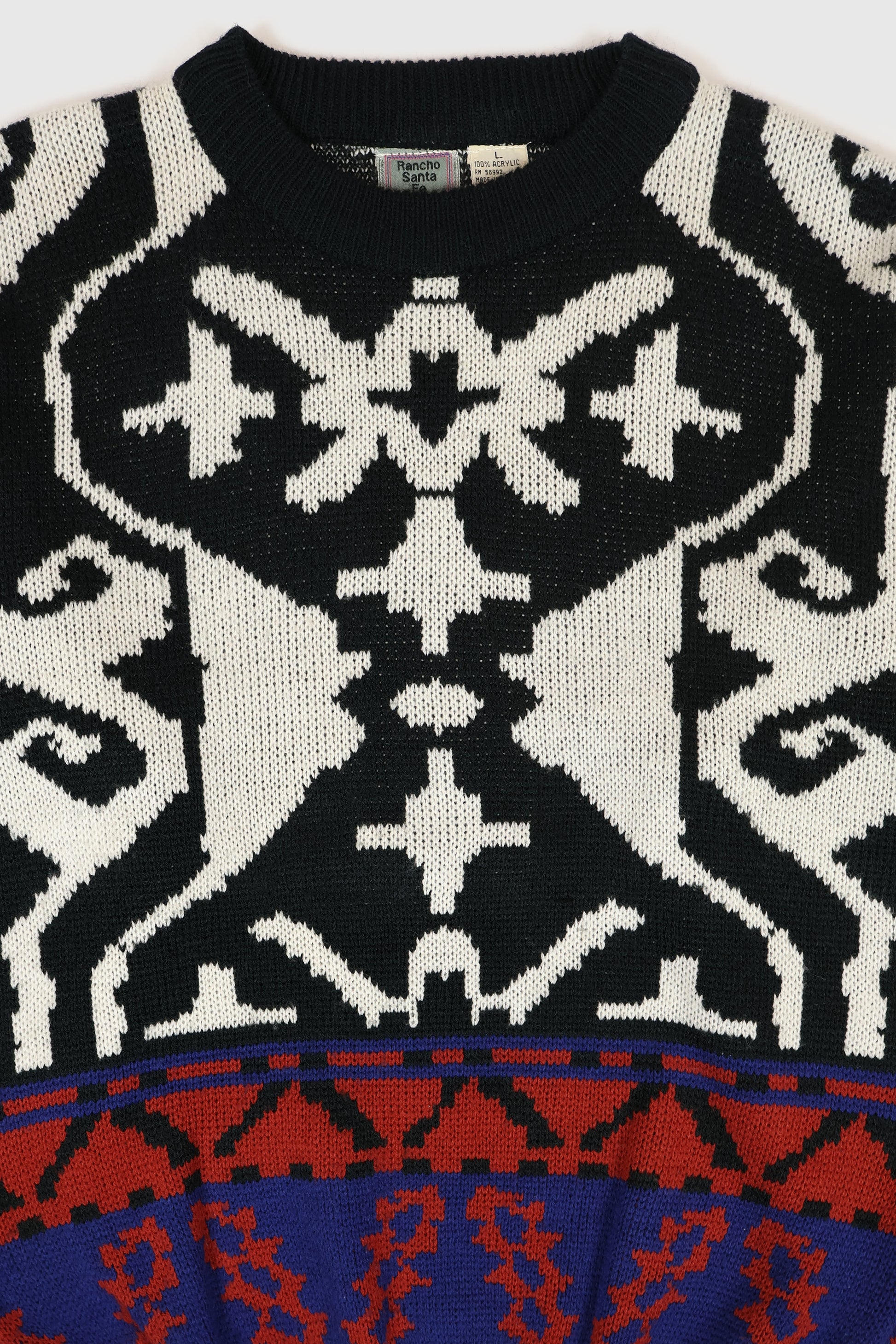 Vintage Geometric Sweater Image 2