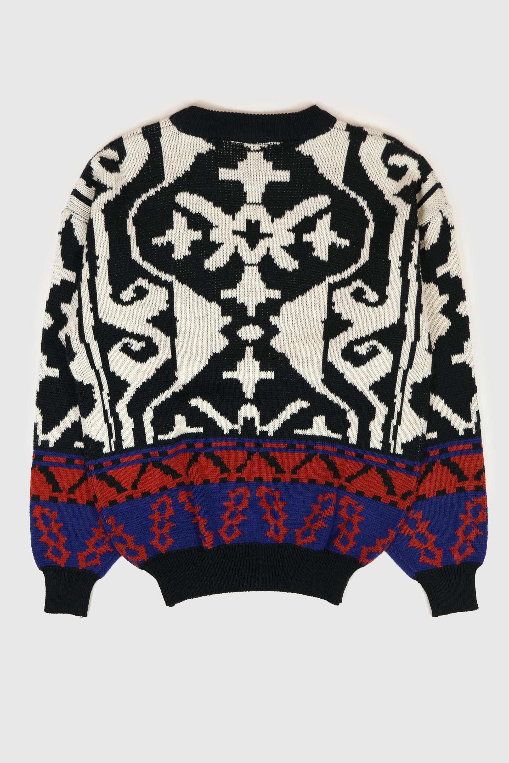 Vintage Geometric Sweater Image 1