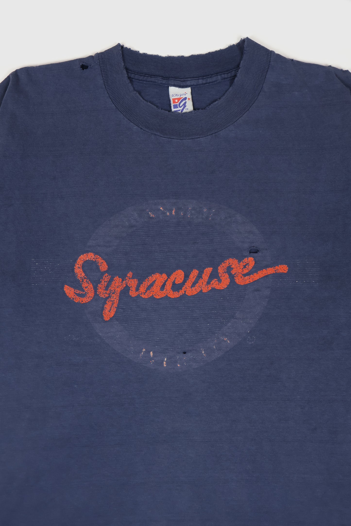 Vintage Distressed Syracuse Tee Image 1