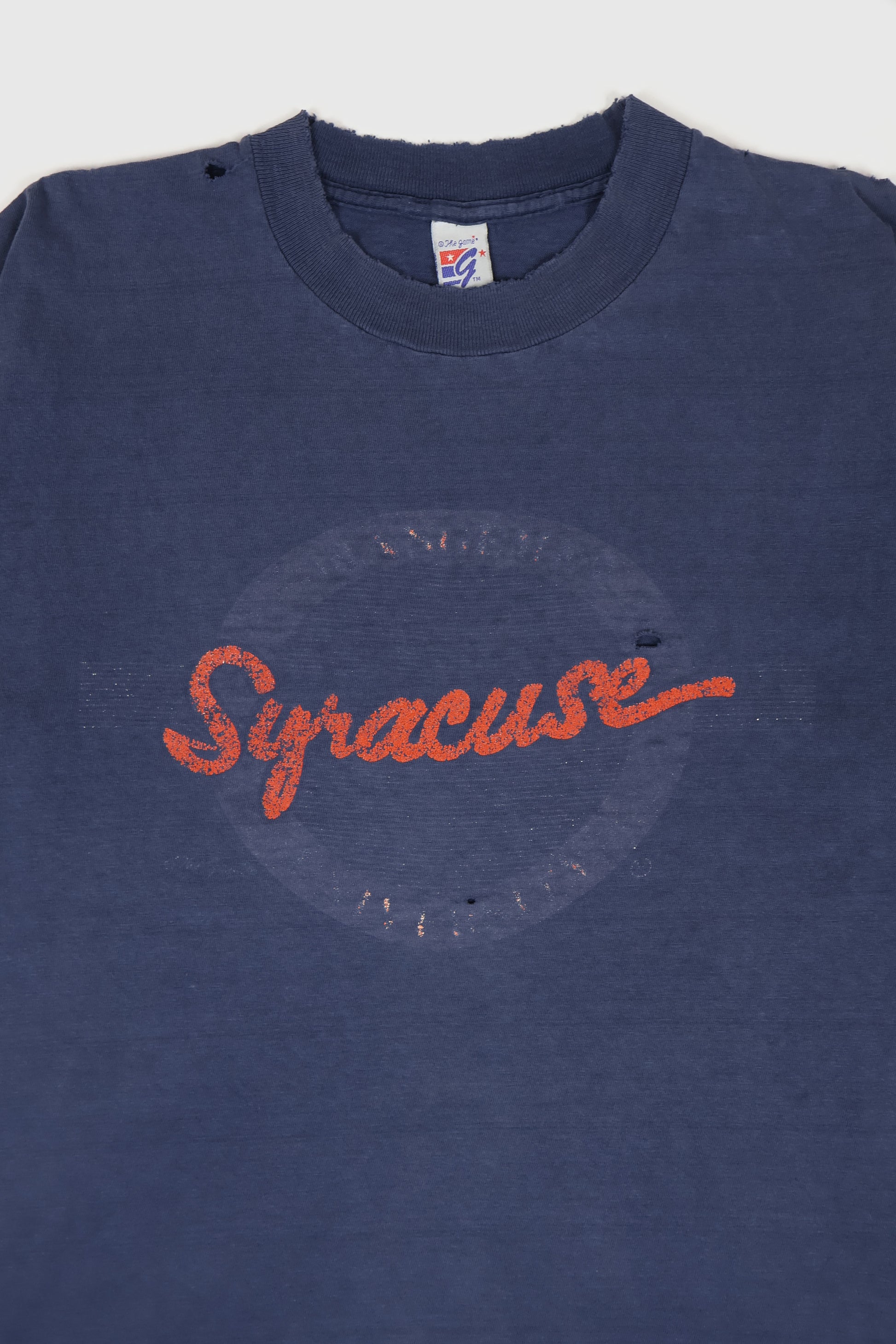 Vintage Distressed Syracuse Tee Image 1