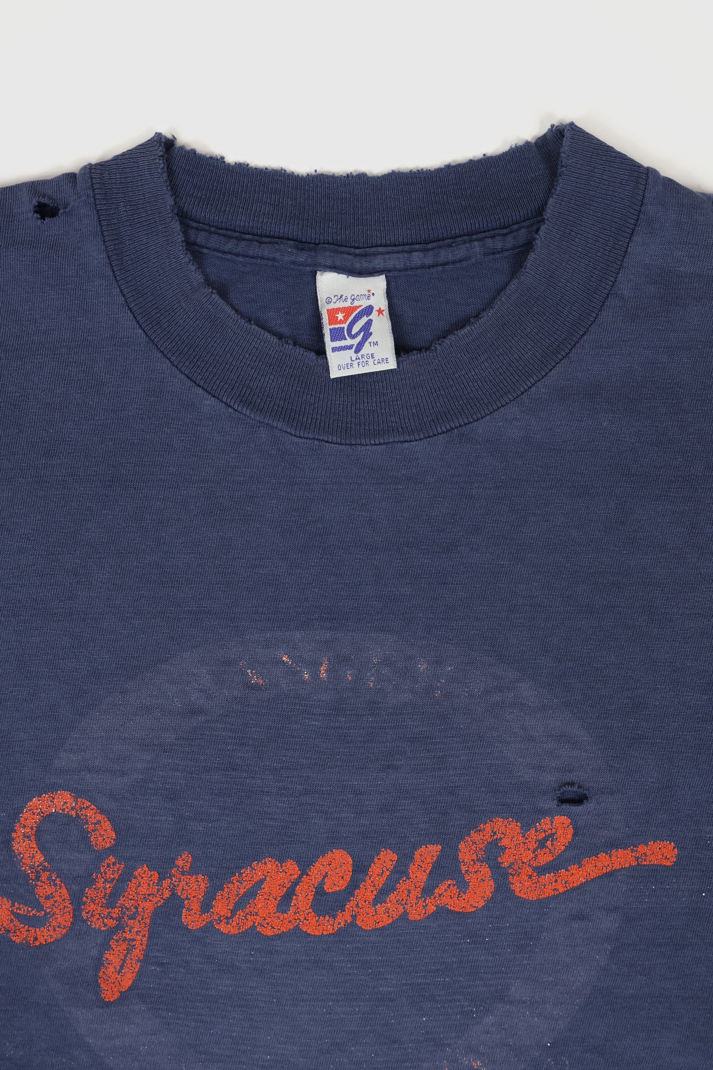 Vintage Distressed Syracuse Tee Image 2