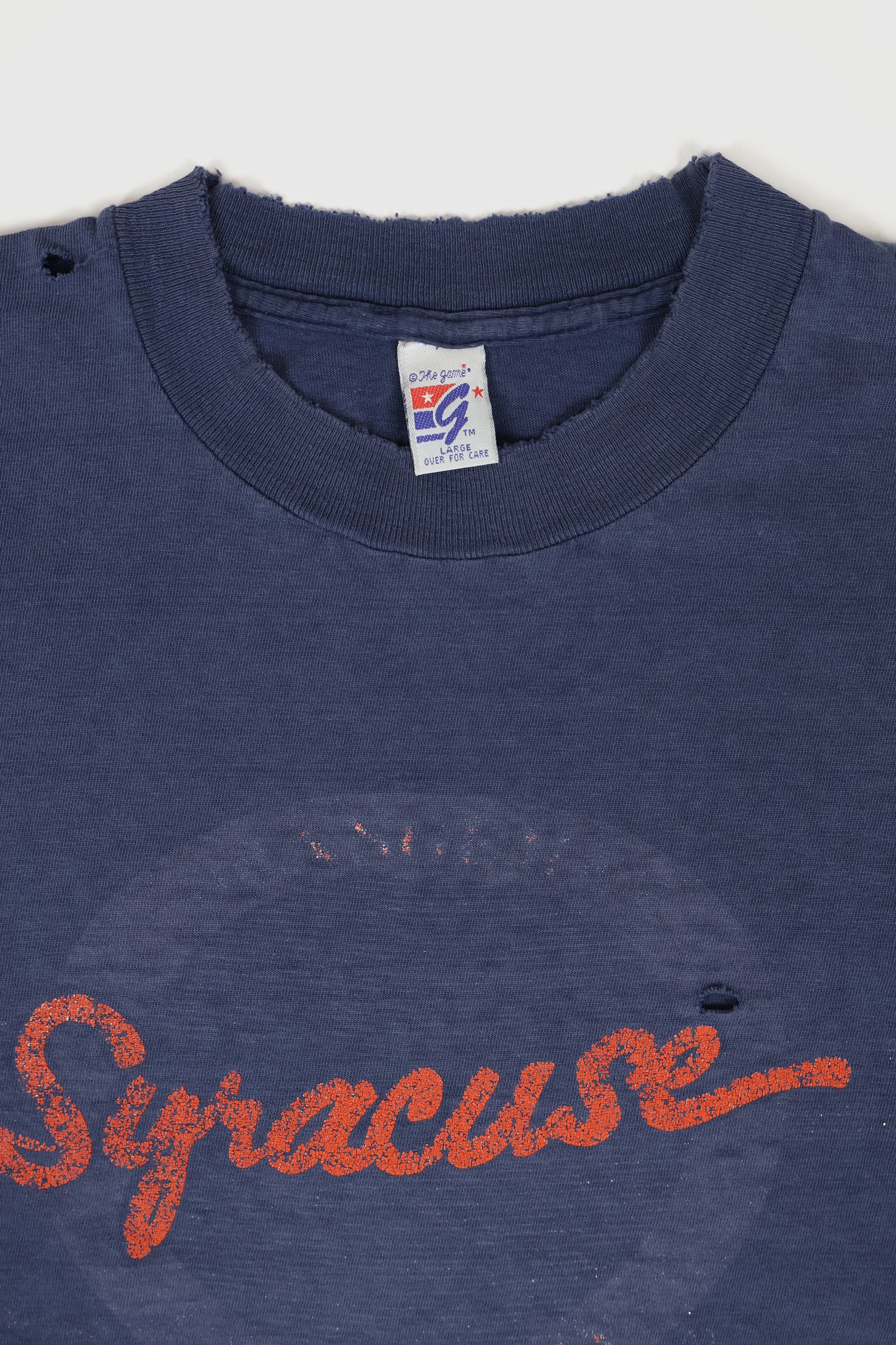 Vintage Distressed Syracuse Tee Image 2