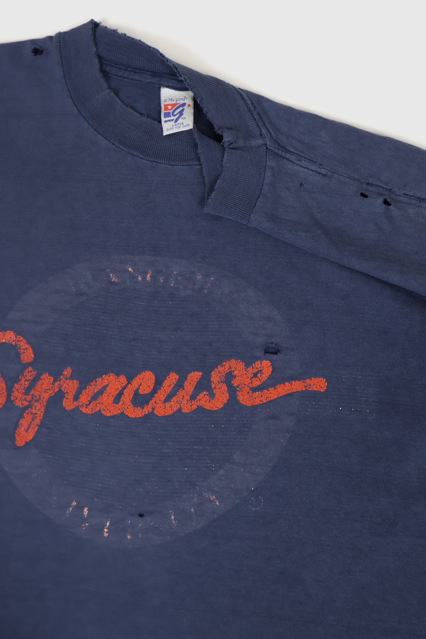 Vintage Distressed Syracuse Tee Image 3