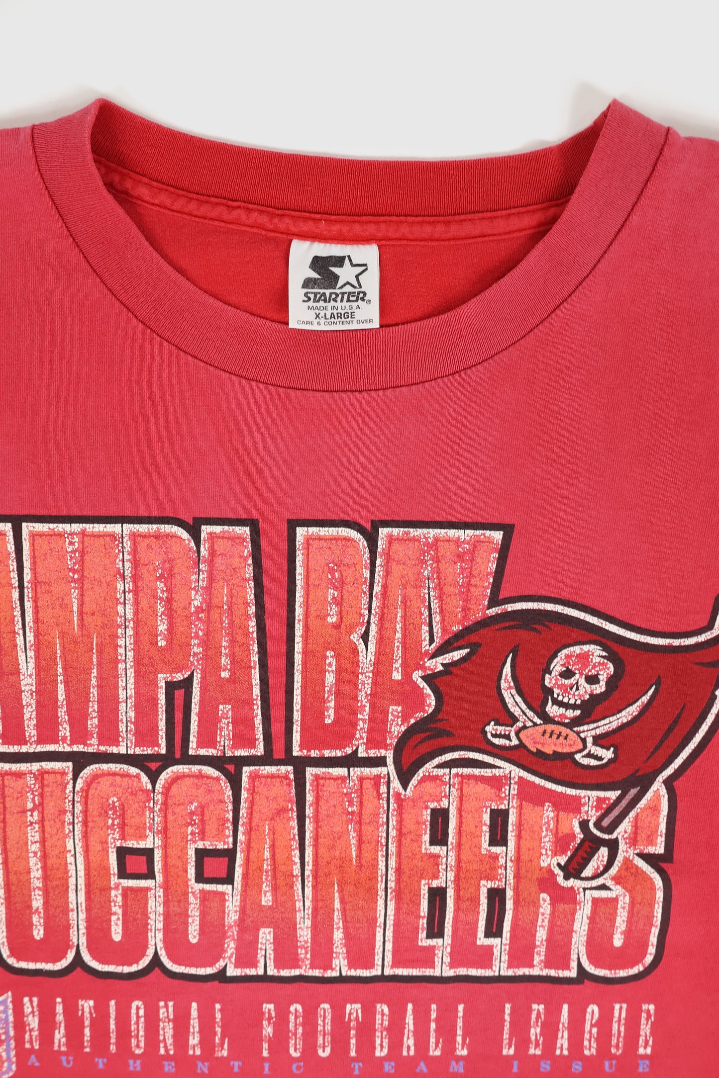 Vintage Faded Tampa Bay Bucaneers Tee Image 2