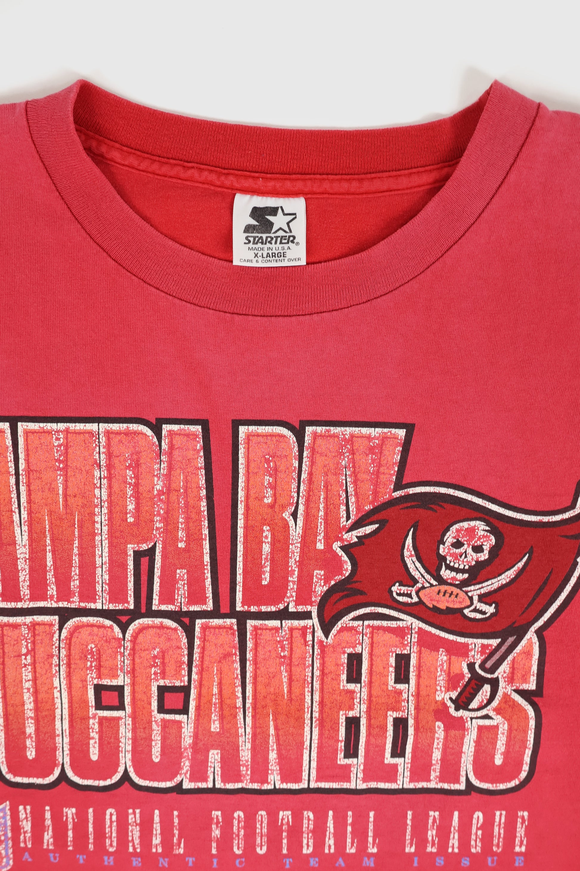 Vintage Faded Tampa Bay Bucaneers Tee Image 2