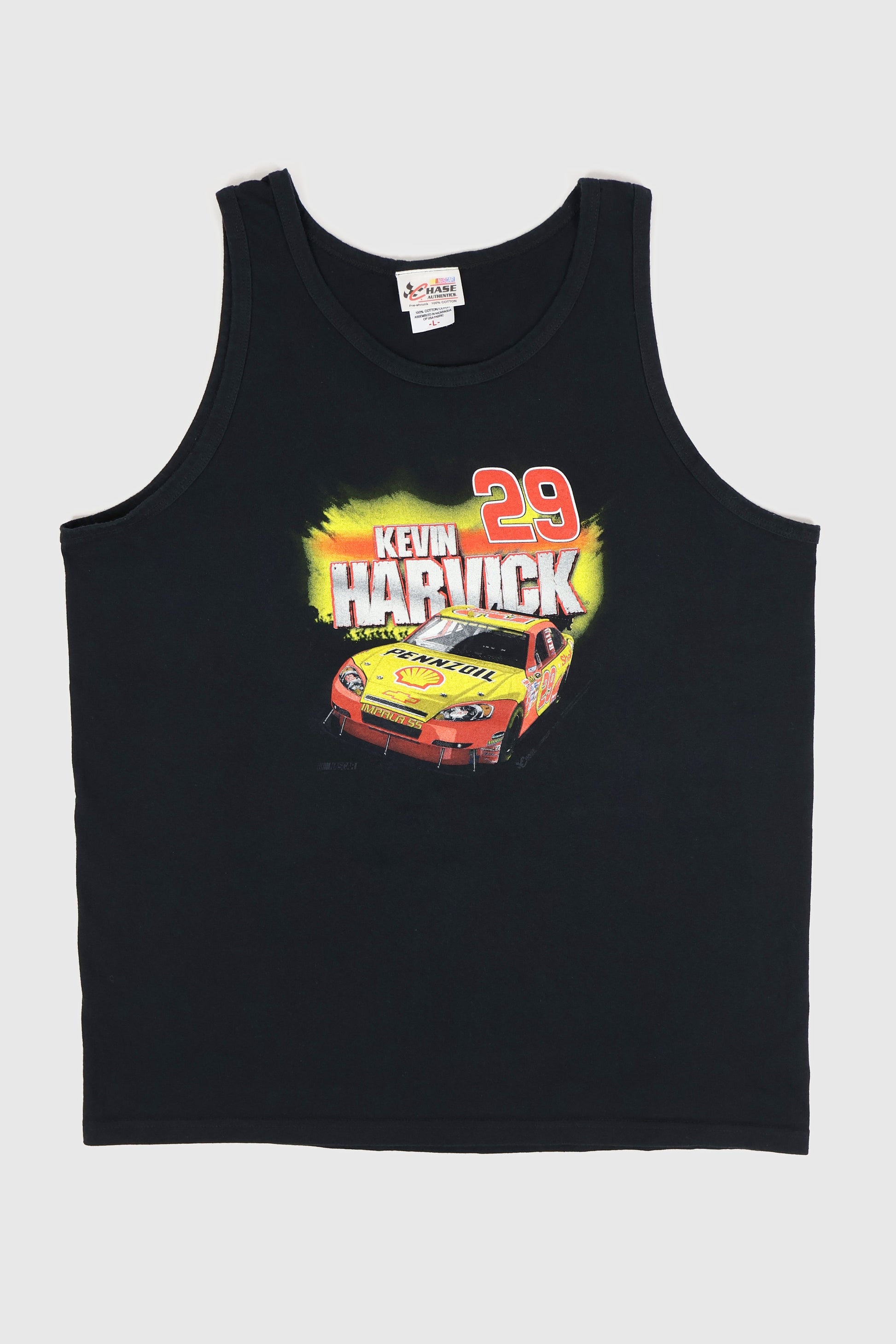 Vintage Kevin Harvick NASCAR Tank Top Image 0