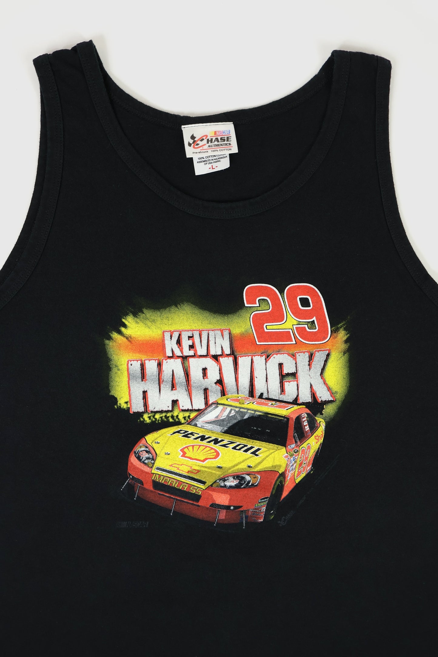 Vintage Kevin Harvick NASCAR Tank Top