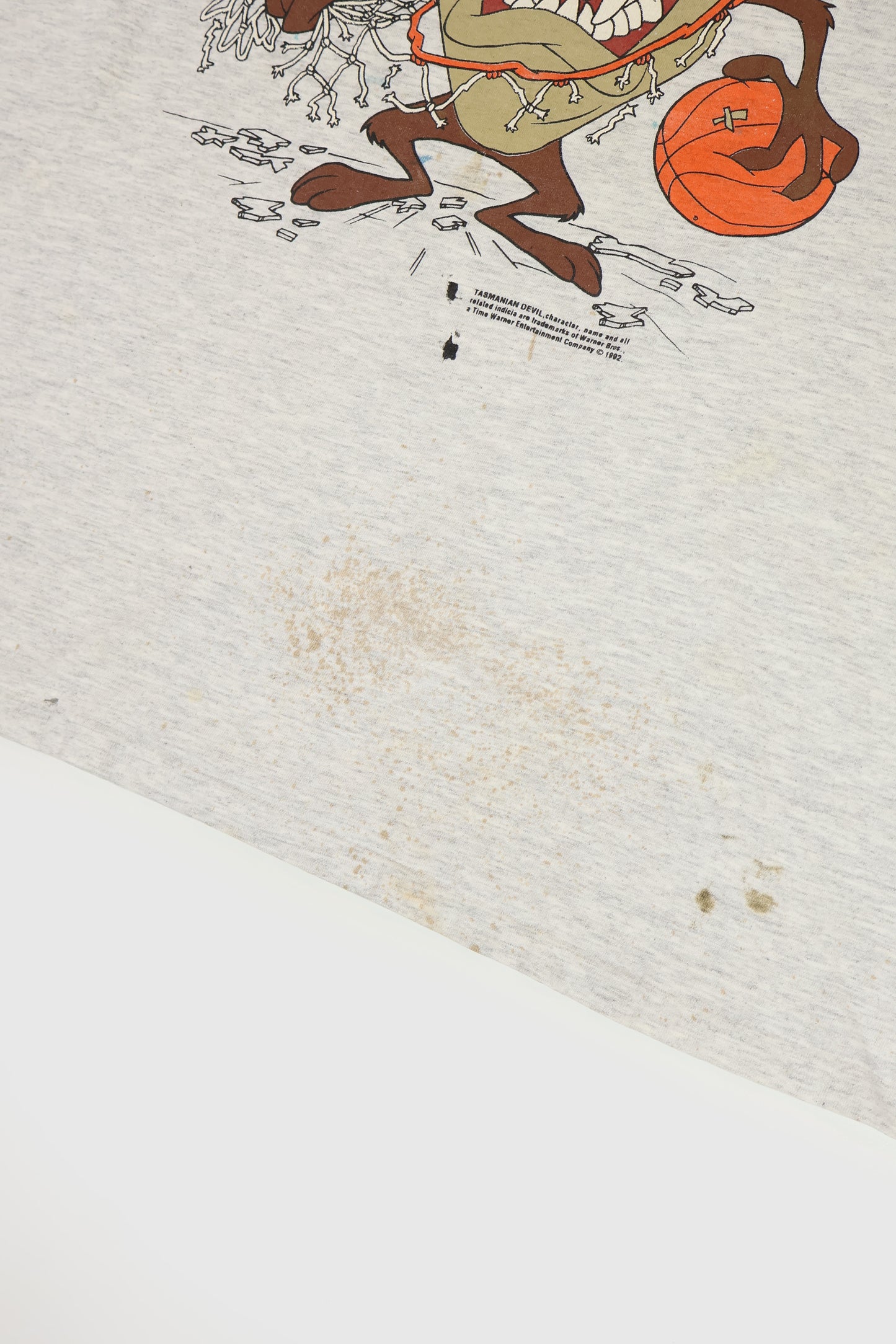 Vintage Distressed Taz Crash The Boards Tee Image 3