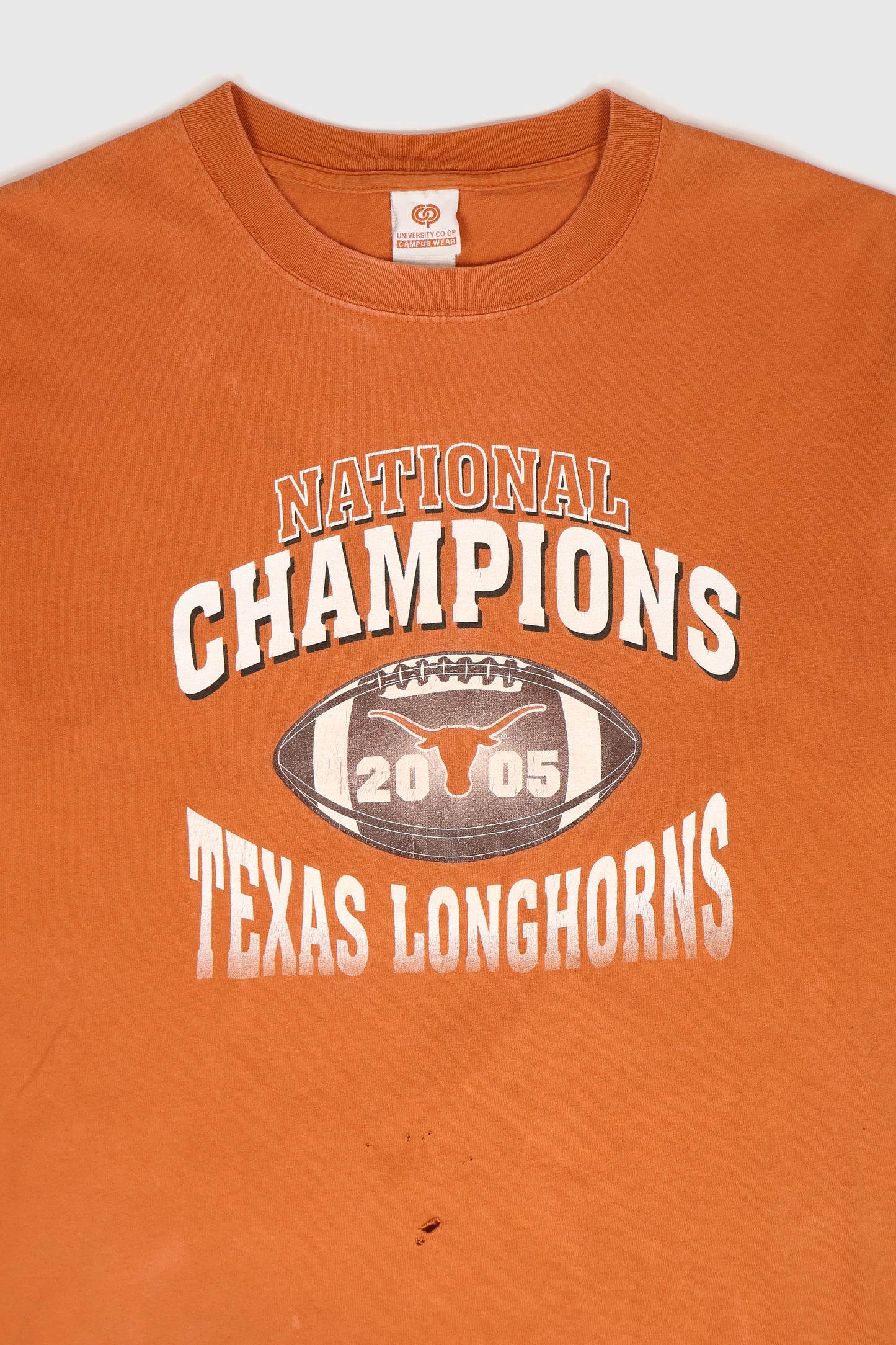 Vintage Texas Longhorns 2005 National Champions Tee Image 2